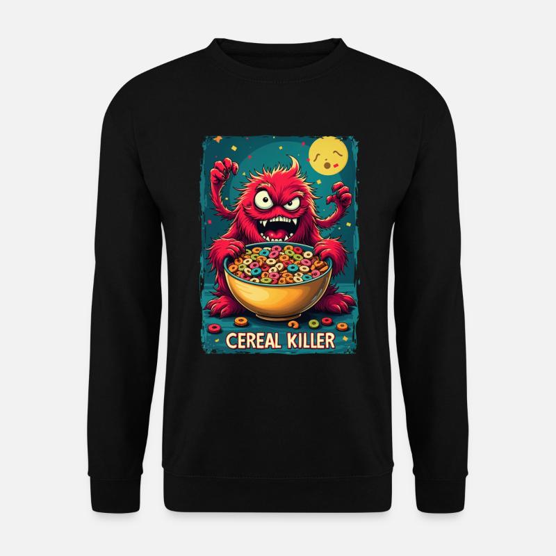 Cereal Killer - Unisex Sweatshirt - black