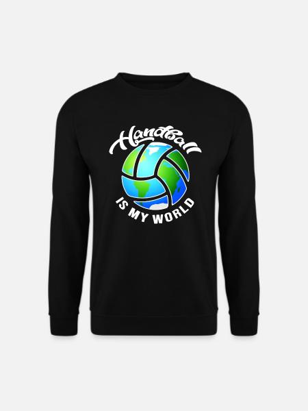 handball handballspieler handball-welt - Unisex Pullover - Schwarz