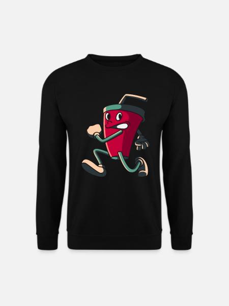 Boisson courante, cadeau boisson cola limonade - Sweat-shirt Unisexe - noir