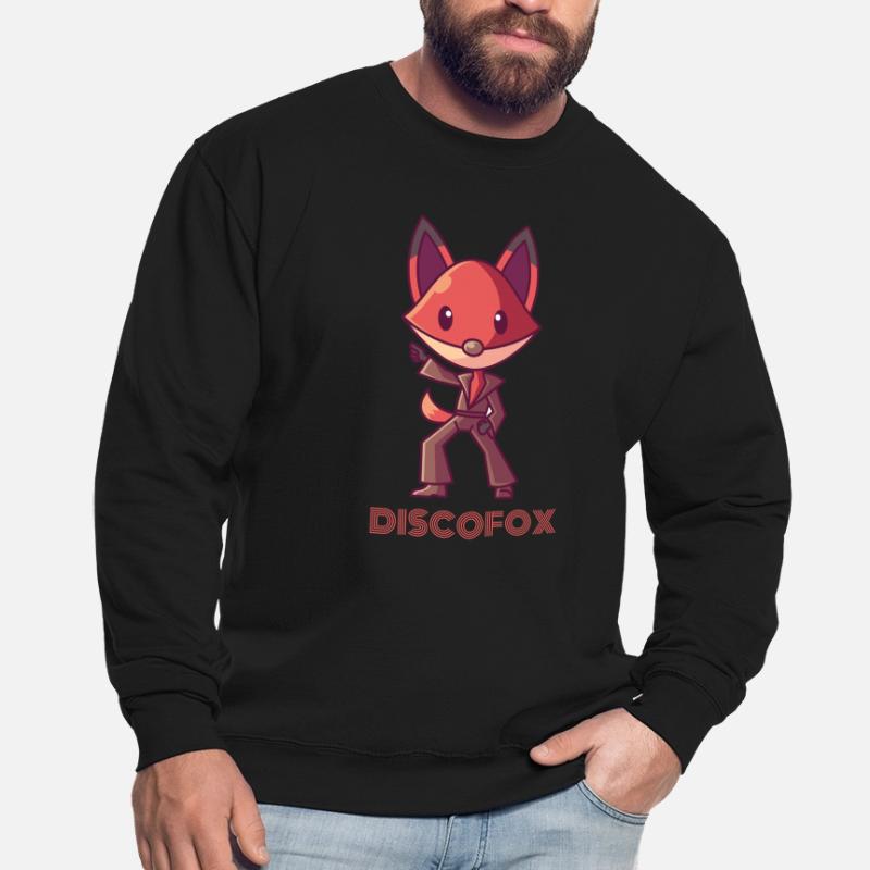 Disco Fox, Fox Dance Dancer Disco Unisex Sweatshirt