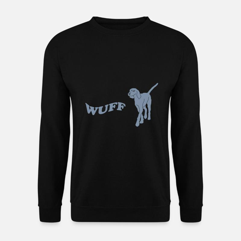 bracke hund - Unisex Pullover - Schwarz