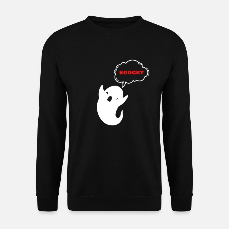 BOOGRY FANTOME - Unisex Pullover - Schwarz