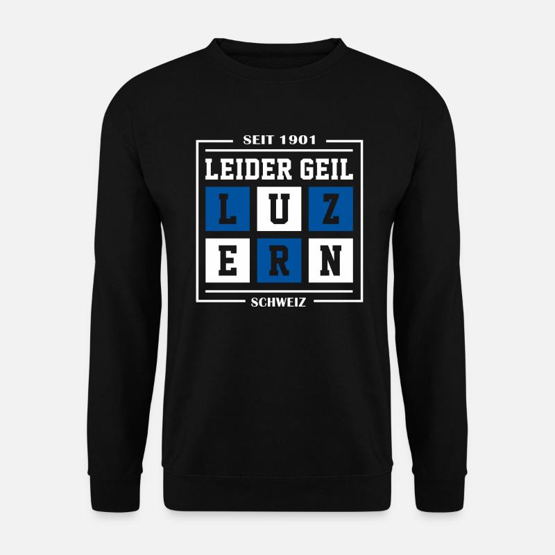 Luzern - Unisex Pullover - Schwarz