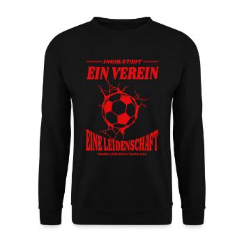 Ingolstadt Football Fan Cadeau - Sweat-shirt Unisexe - noir - Devant - Alina (178cm) & Michal (187cm)
