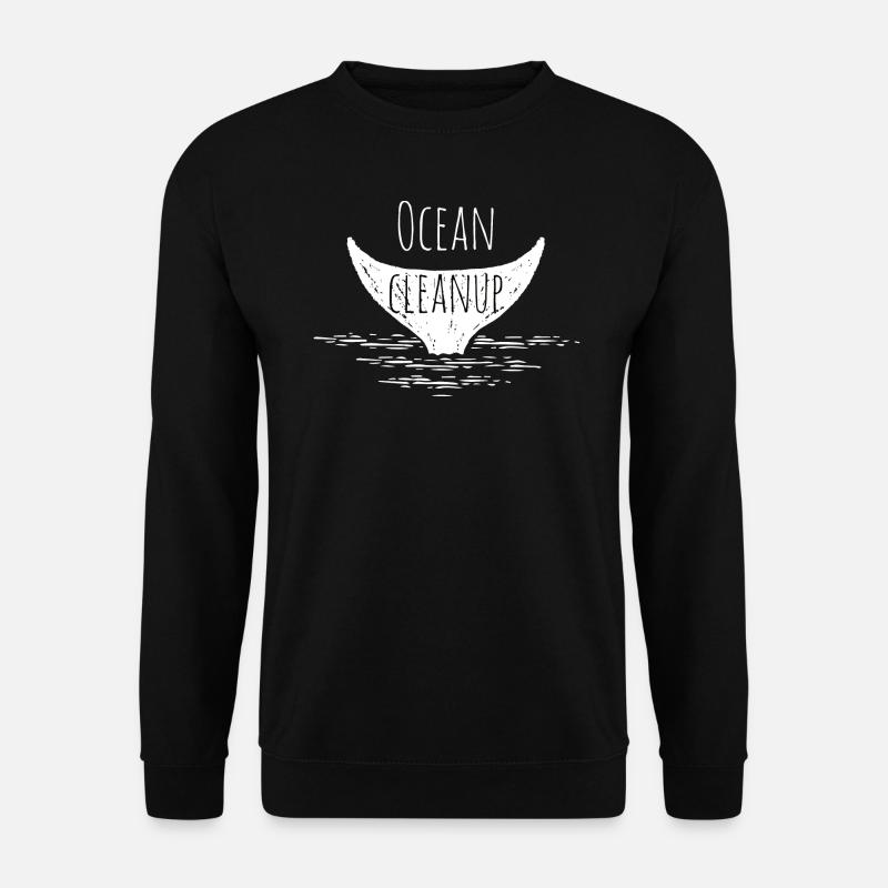 Ocean Cleanup - Unisex Sweatshirt - black