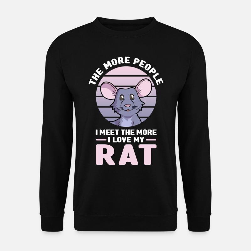 Rat - Unisex Sweatshirt - black