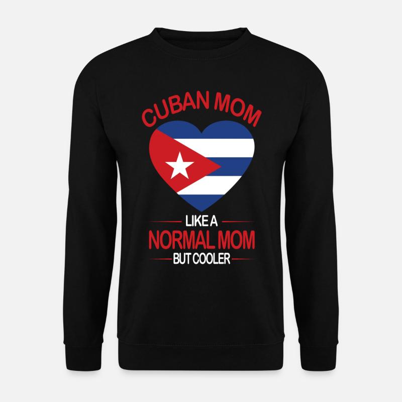 Kuba Flagge - Unisex Pullover - Schwarz