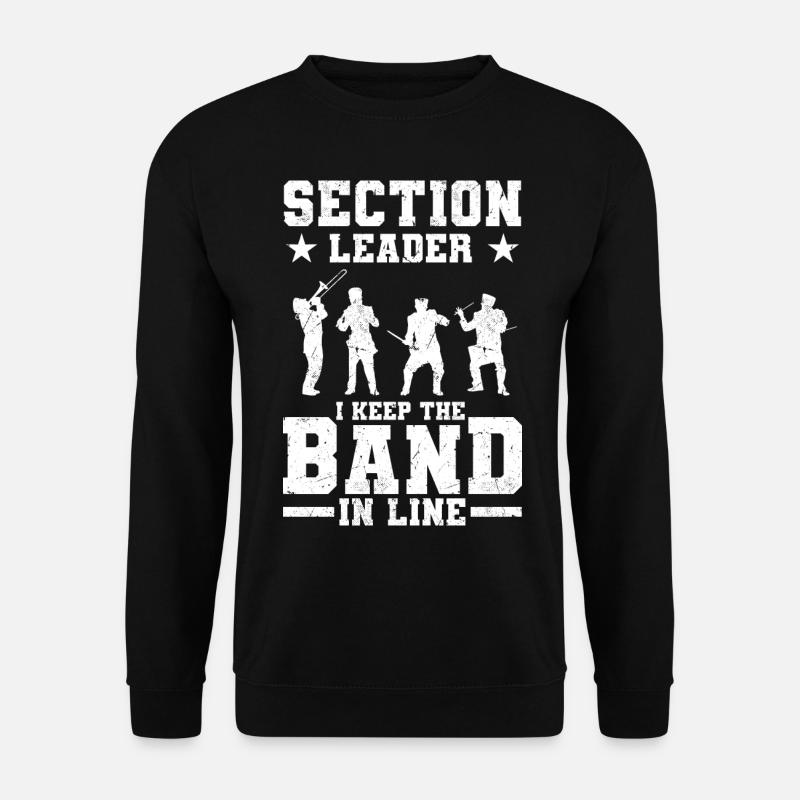 Stabführer Marschkapelle - Unisex Pullover - Schwarz