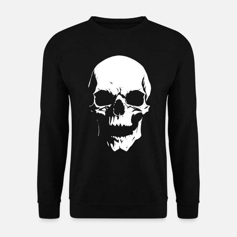 Totenkopf Horror Halloween - Unisex Pullover - Schwarz