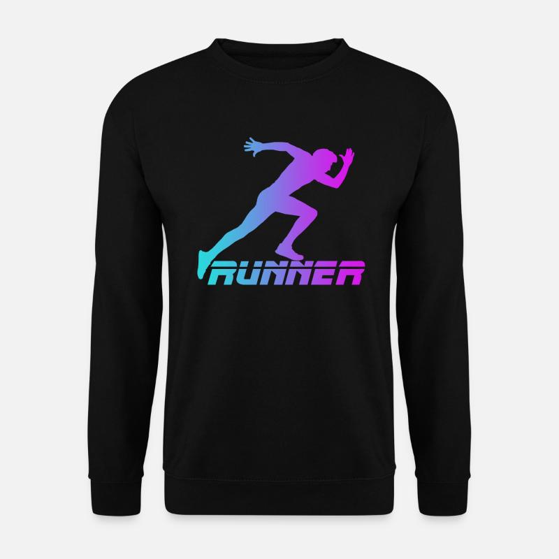 Runner - Sweat-shirt Unisexe - noir