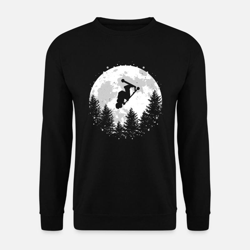 Stunt Scooter Scooter Stuntscooter cadeau - Sweat-shirt Unisexe - noir