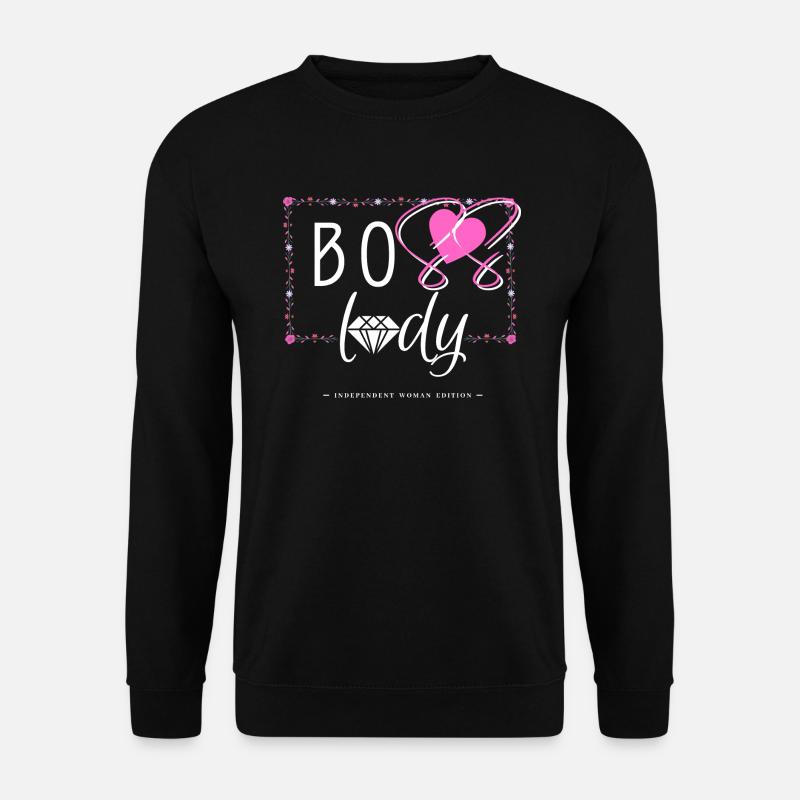 Lady Boss - Unisex Sweatshirt - black