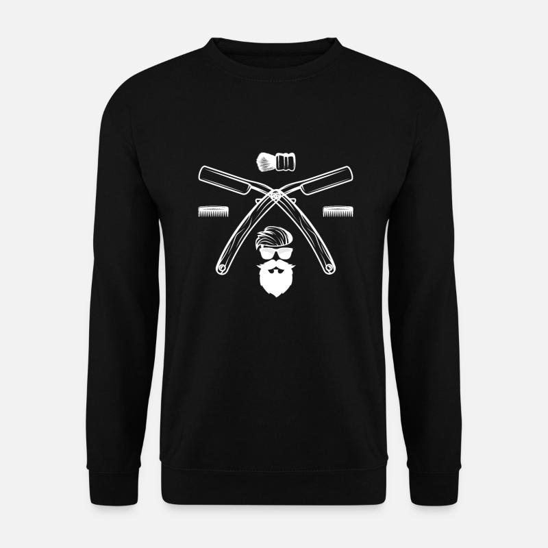 Bart Accessoires | Hommes barbus - Sweat-shirt Unisexe - noir