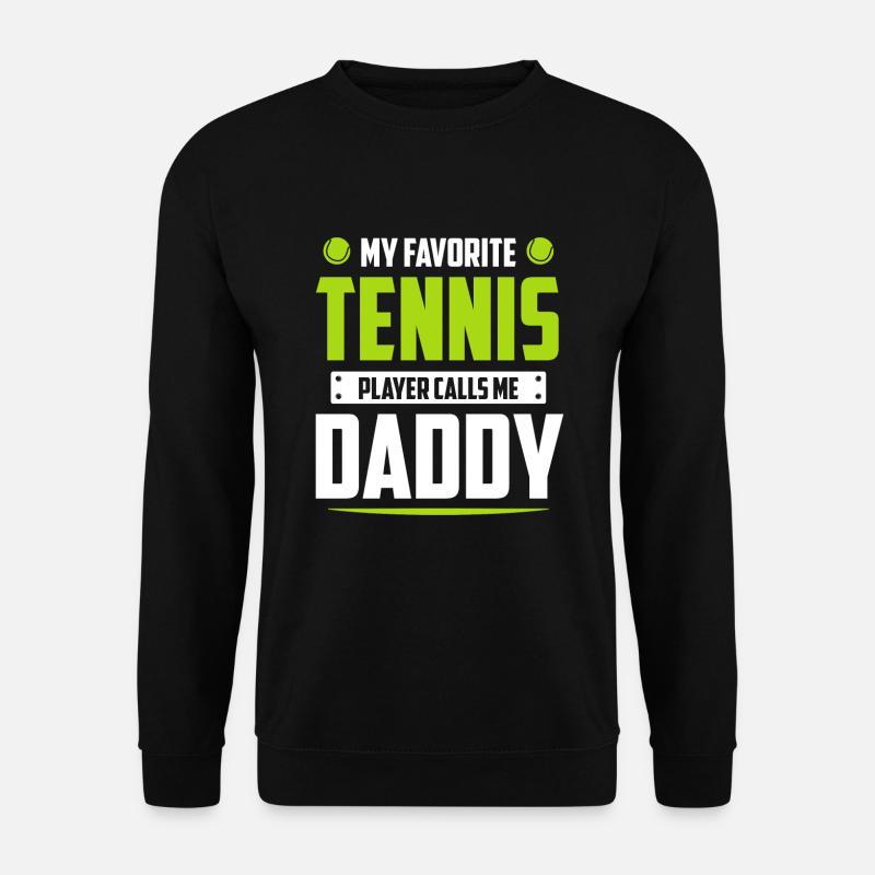 Tennis - Unisex Pullover - Schwarz