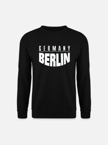 Berlin - Germany - Unisex Pullover - Schwarz