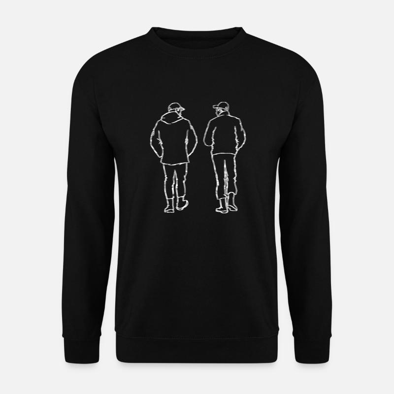 FATHER AND SON - Unisex Pullover - Schwarz