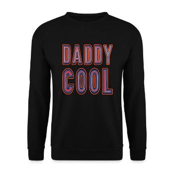 T-shirt cool papa dans un nouveau style pour Vattertag - Sweat-shirt Unisexe - noir - Devant - Alina (178cm) & Michal (187cm)