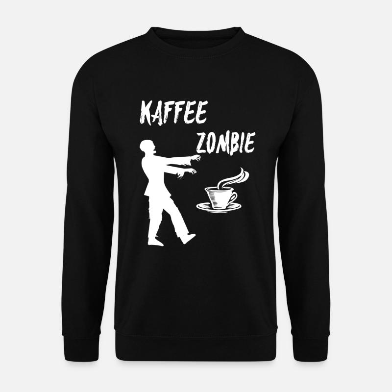 Café zombie - Sweat-shirt Unisexe - noir