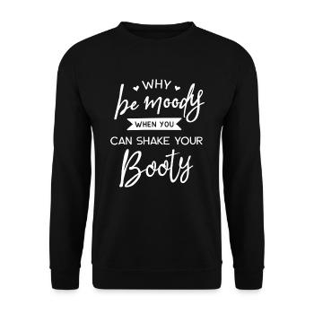 Tanzen - Unisex Pullover - Schwarz - Vorne - Alina (178cm) & Michal (187cm)