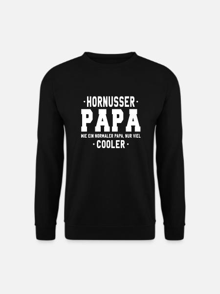 Hornusser Papa - Unisex Pullover - Schwarz