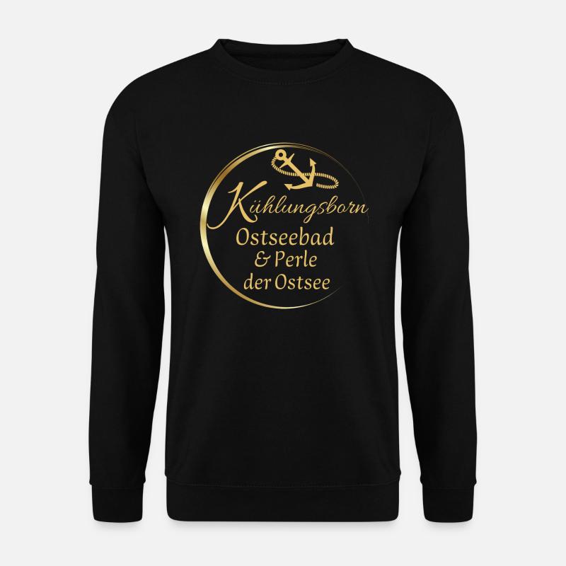 Kühlungsborn - Ostseebad & Perle der Ostsee - Unisex Pullover - Schwarz