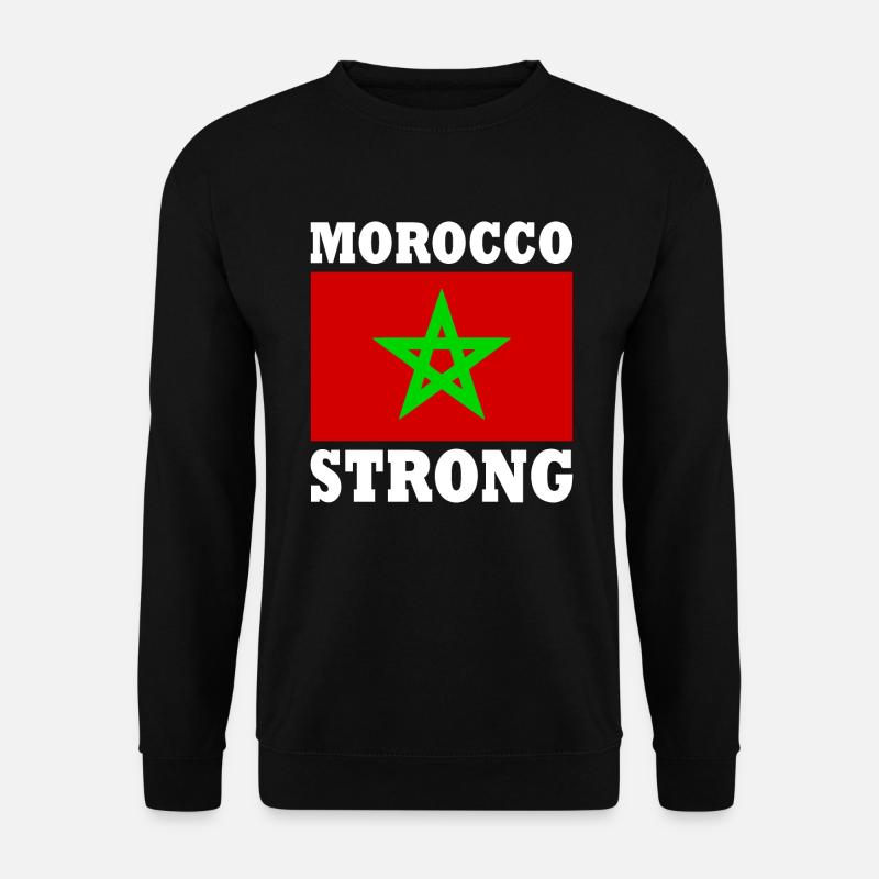 Morocco strong - Unisex Sweatshirt - black