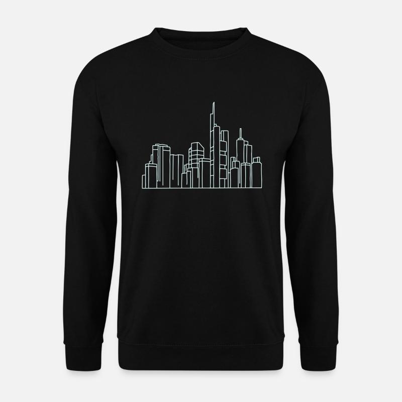 Frankfurt Skyline - Unisex Sweatshirt - black
