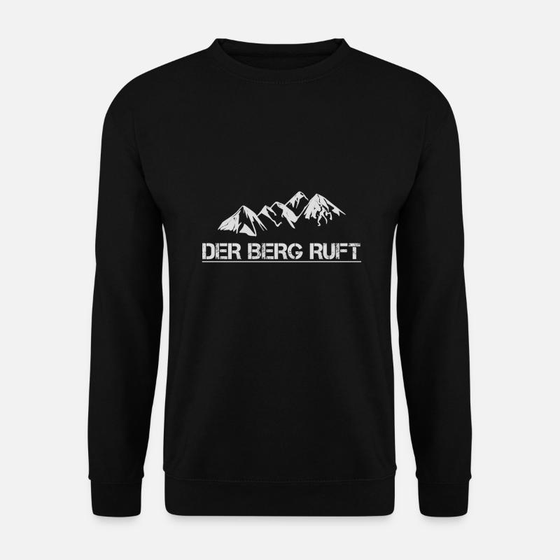 DER BERG RUFT - Unisex Pullover - Schwarz