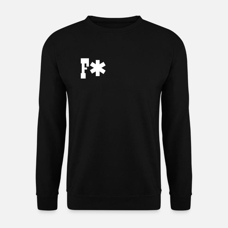 F* - Unisex Sweatshirt - black
