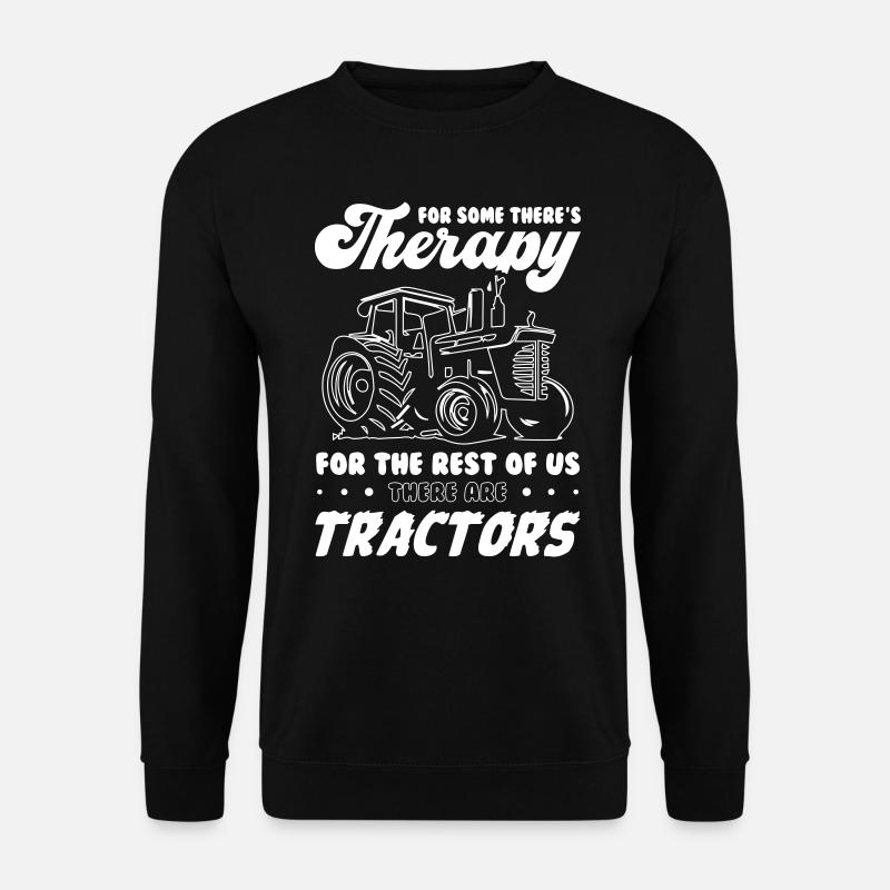 Tractor Farmer - Unisex Pullover - Schwarz