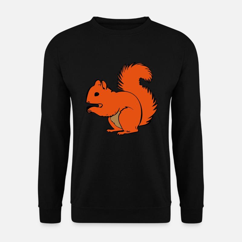 Eichhörnchen - Unisex Pullover - Schwarz