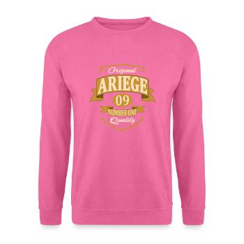 Ariège - Sweat-shirt Unisexe - rose - Devant