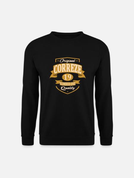 Corrèze - Sweat-shirt Unisexe - noir