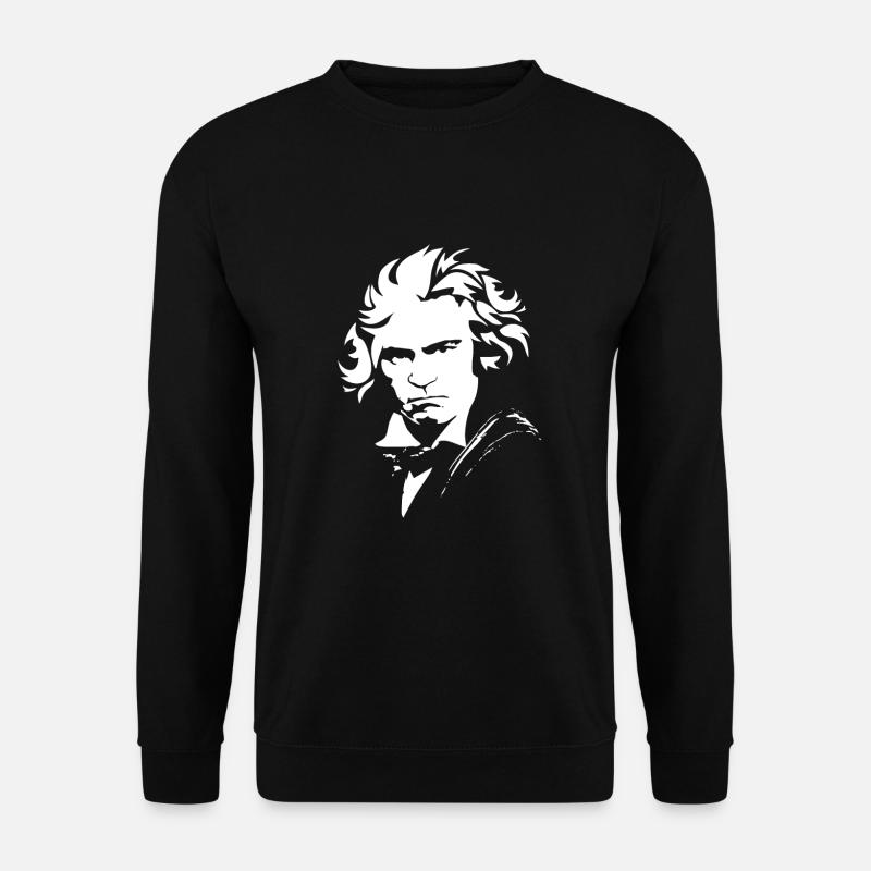 Ludwig Portrait 250. Geburtstag Jubiläumsjahr - Unisex Pullover - Schwarz