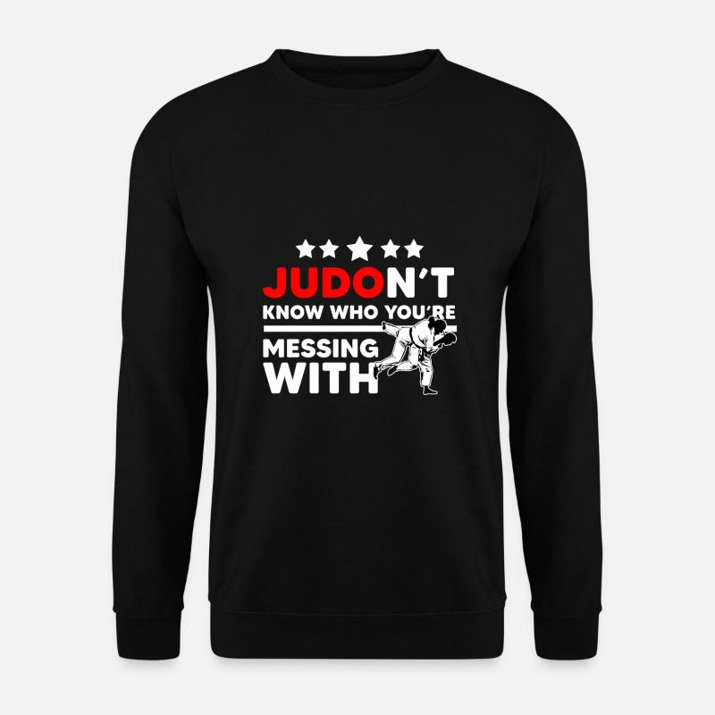 Judo - Unisex Pullover - Schwarz