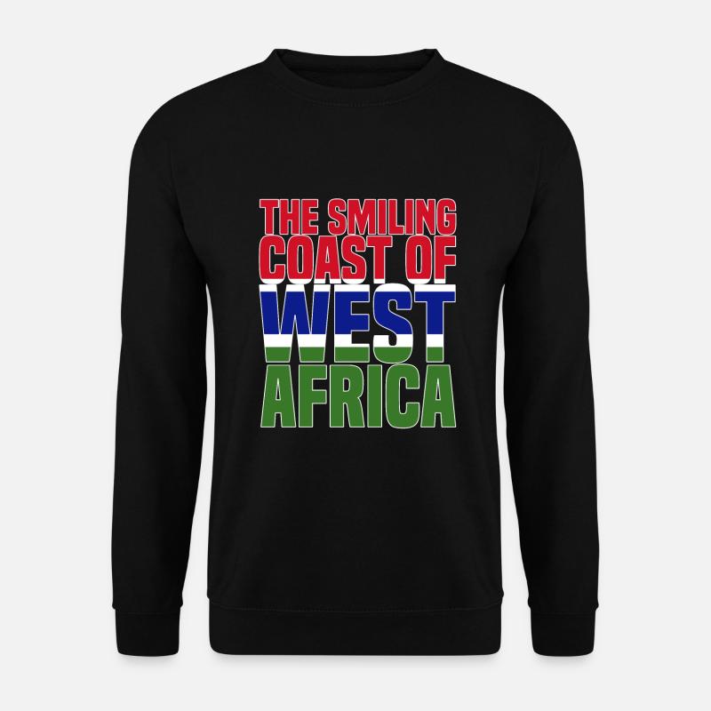 Gambia - Unisex Sweatshirt - black