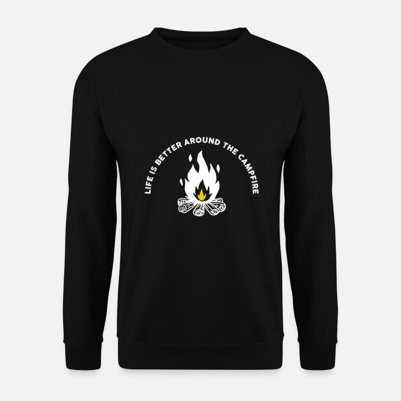 Scout Campfire - Unisex Sweatshirt - black