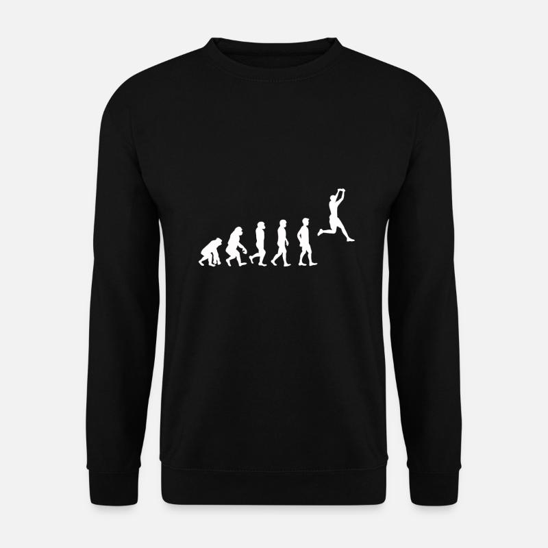 Evolution Ultimate Frisbee - Sweat-shirt Unisexe - noir