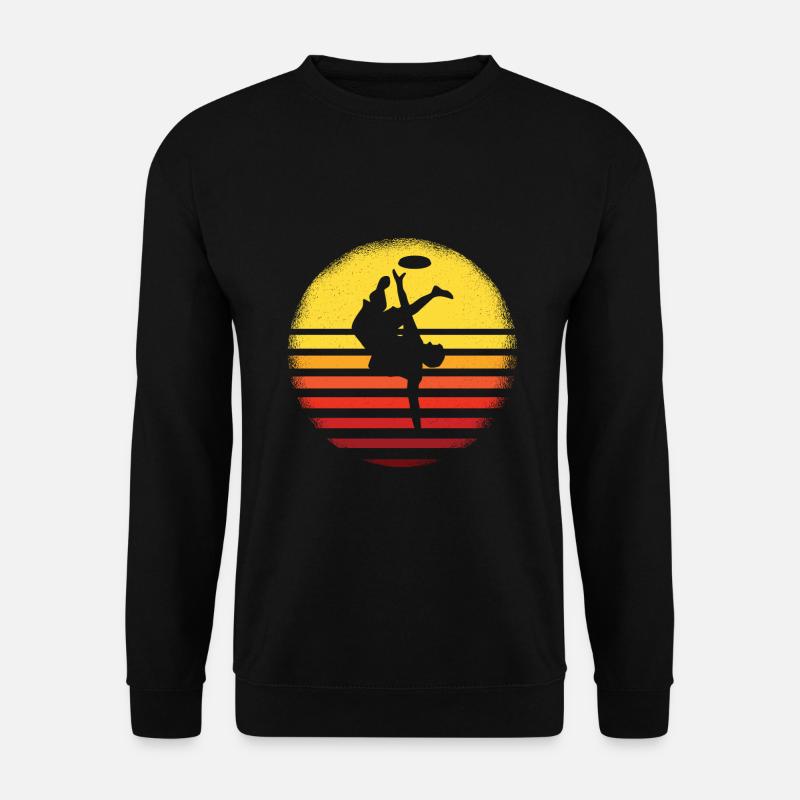 Freestyle Frisbee Ultimate Frisbee - Unisex Pullover - Schwarz