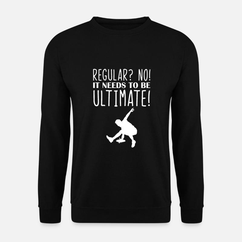 Ultimate Frisbee - Unisex Pullover - Schwarz
