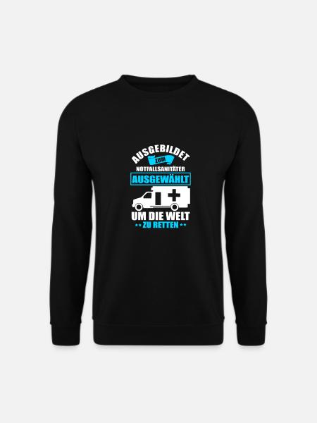 Notfallsanitäter - Unisex Pullover - Schwarz