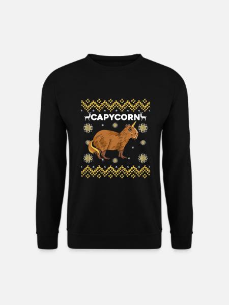 Ugly Christmas Anti Weihnachten - Unisex Pullover - Schwarz