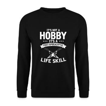 Dirty Thoughts Clean Knife Collecteur de couteaux - Sweat-shirt Unisexe - noir - Devant - Alina (178cm) & Michal (187cm)
