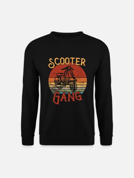 Scooter Gang / Moped - Unisex Sweatshirt - black