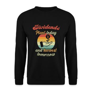 Plantez aujourd’hui Récoltez demain / Actions - Sweat-shirt Unisexe - noir - Devant - Alina (178cm) & Michal (187cm)