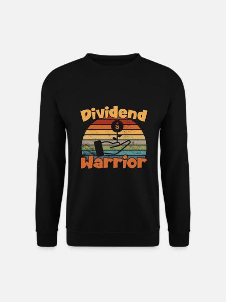 Dividend Warrior / Stocks - Unisex Sweatshirt - black