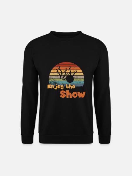 Profitez du spectacle / Bowling - Sweat-shirt Unisexe - noir