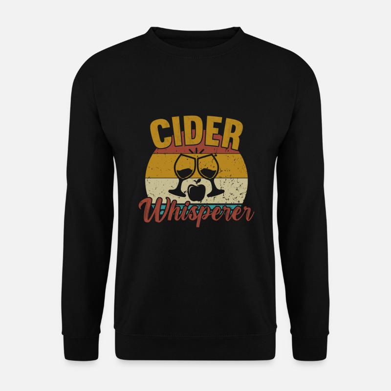 Cider Whisperer / Cider - Unisex Sweatshirt - black