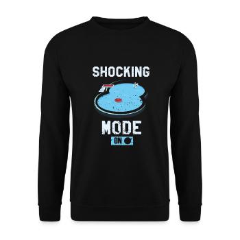 Conceptions de sauveteurs pour les techniciens de piscine - Sweat-shirt Unisexe - noir - Devant - Alina (178cm) & Michal (187cm)