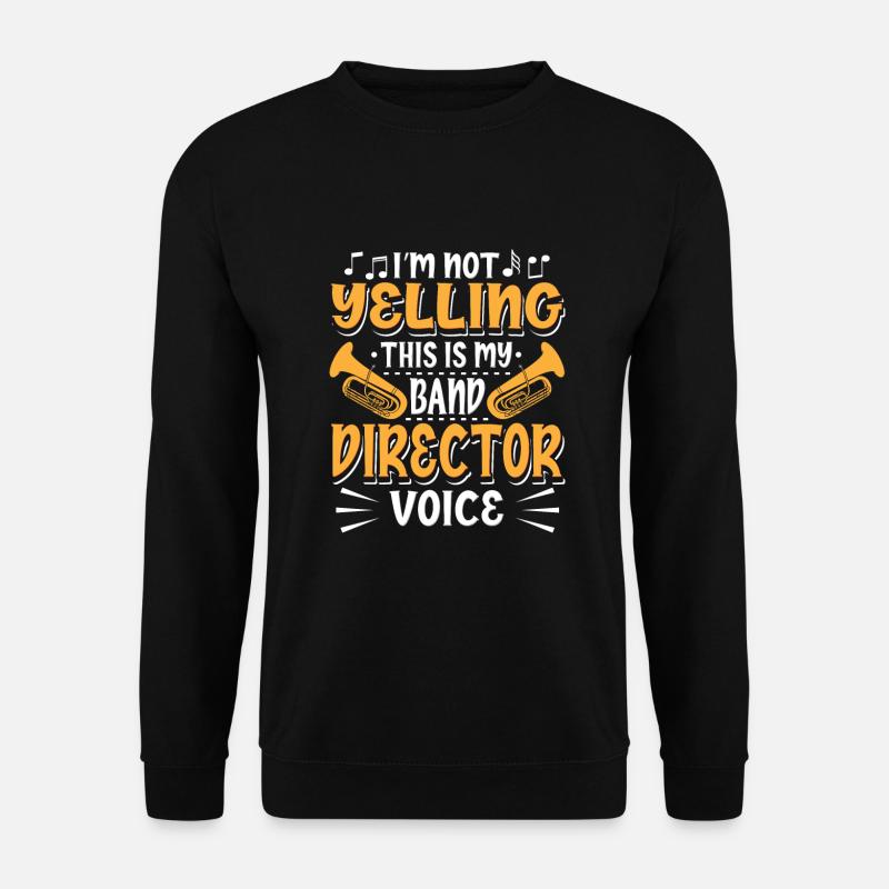 Marching Band Direktor - Unisex Pullover - Schwarz